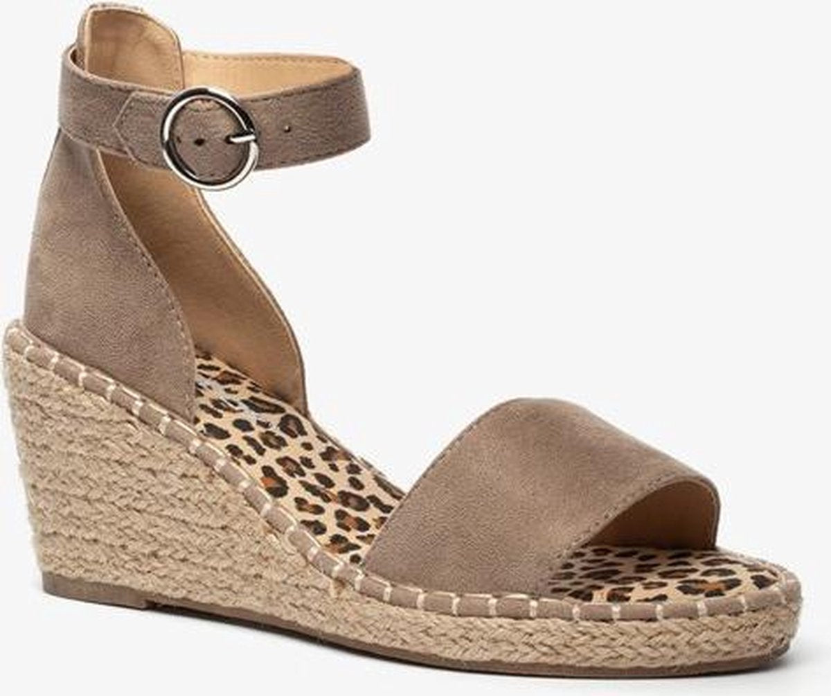 Blue Box dames espadrilles - Beige - Maat 36