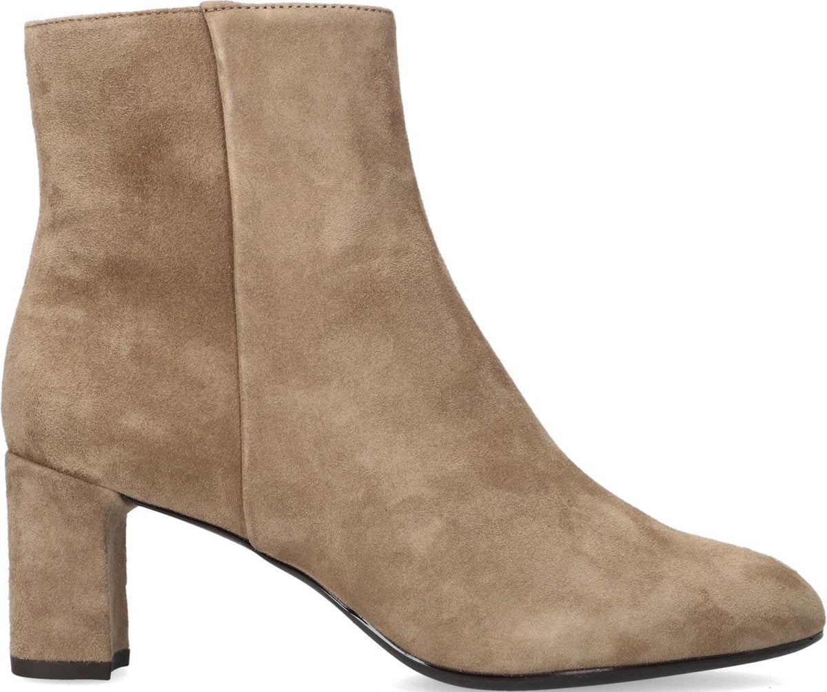 Unisa Marlin Enkellaarsjes - Enkelboots - Dames - Taupe - Maat 40