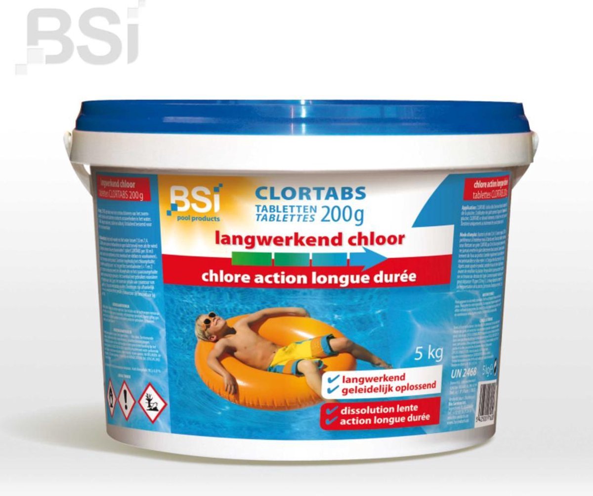 Chloortabletten langwerkend - 5 kg - chloor tabletten 7