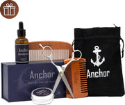 Baardset - Baardverzorging set met Baardolie - Baardshampoo - Baardgroei kit - Baardwax - Baardkam - Baardbalsem - Baardschaar
