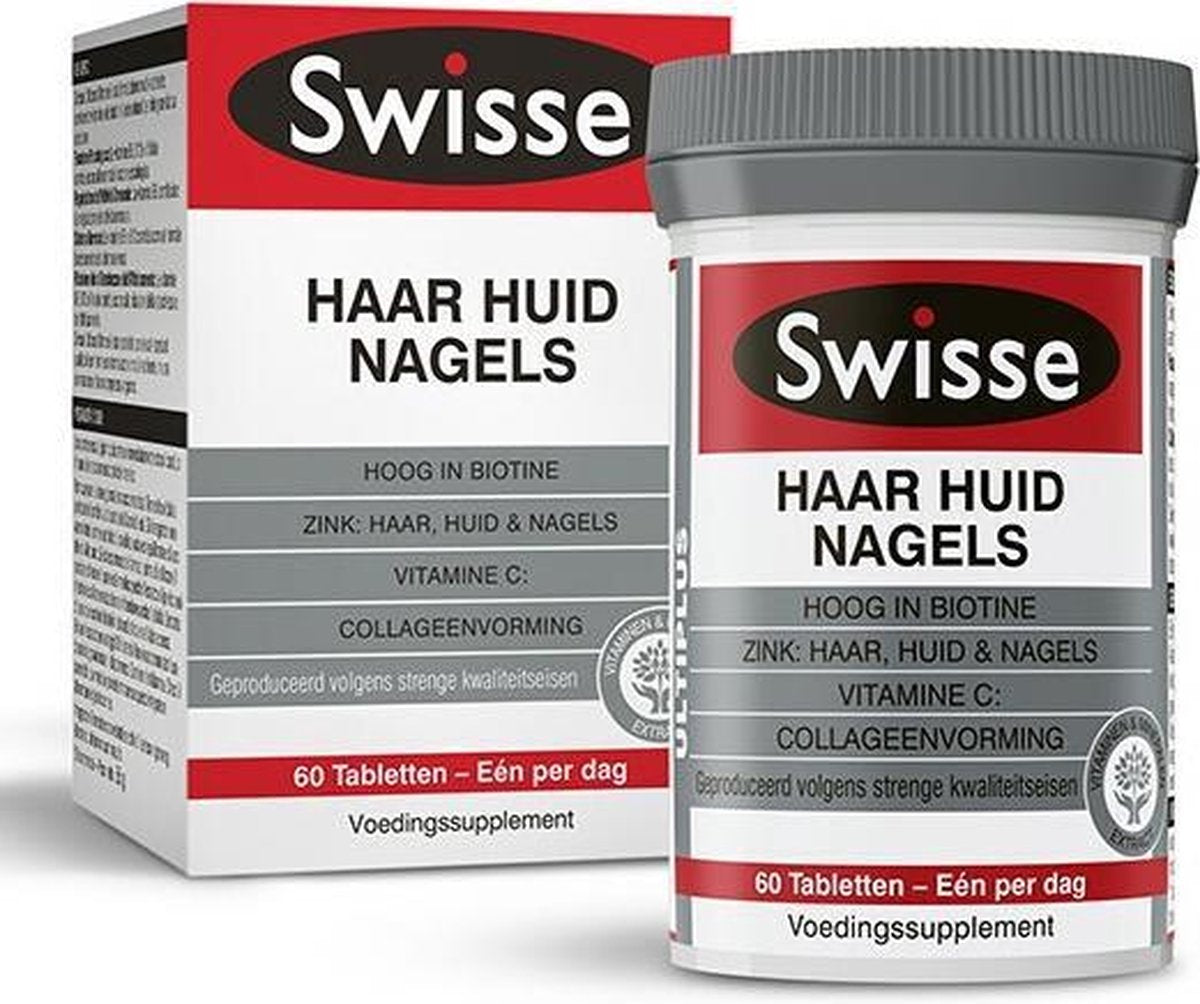 2x Swisse Voedingssupplement Haar