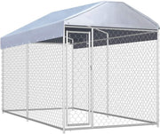Medina Hondenkennel voor buiten met dak 382x192x225 m