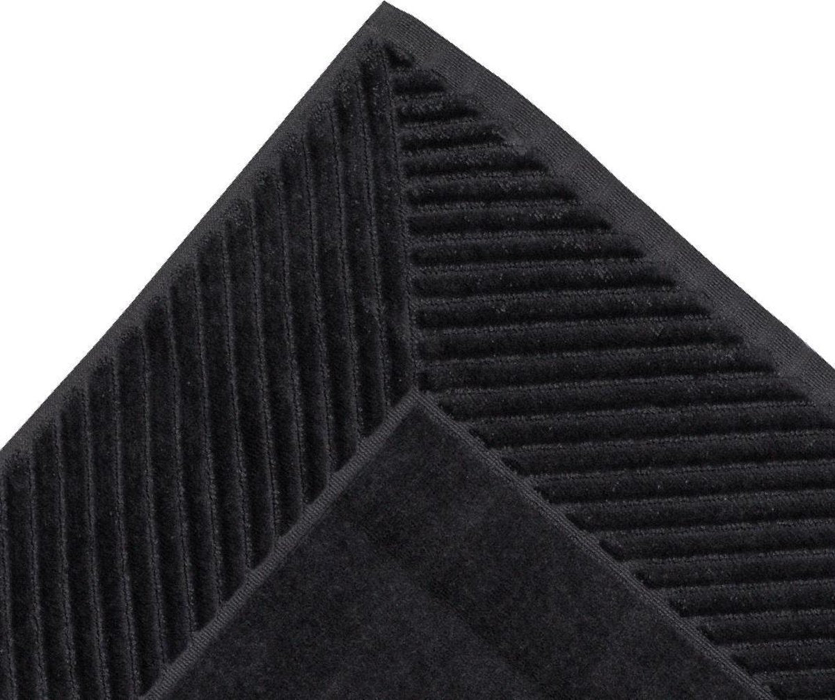 Unico Badmatten UltraDeLuxe 60x95cm 5 stuks-Antraciet