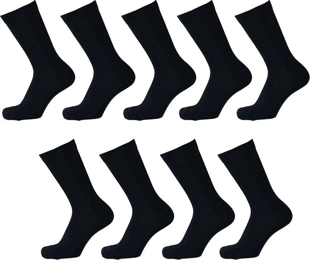 Apollo 9P Sokken Black - Maat 35-42