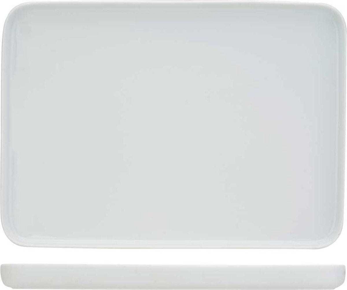 Charming White Bord 32x23cm Rechthoek