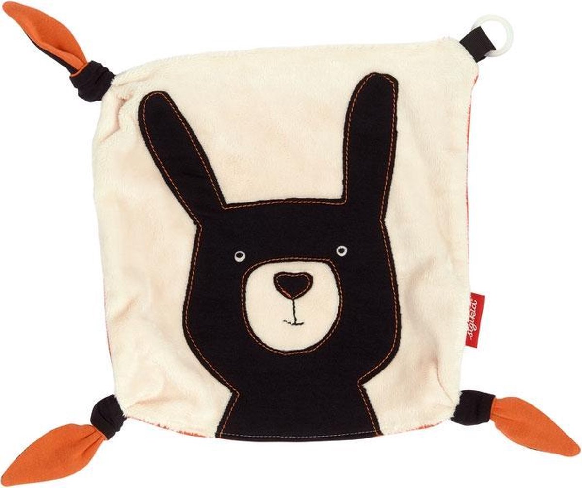 sigikid Comforter with dummy holder rabbit