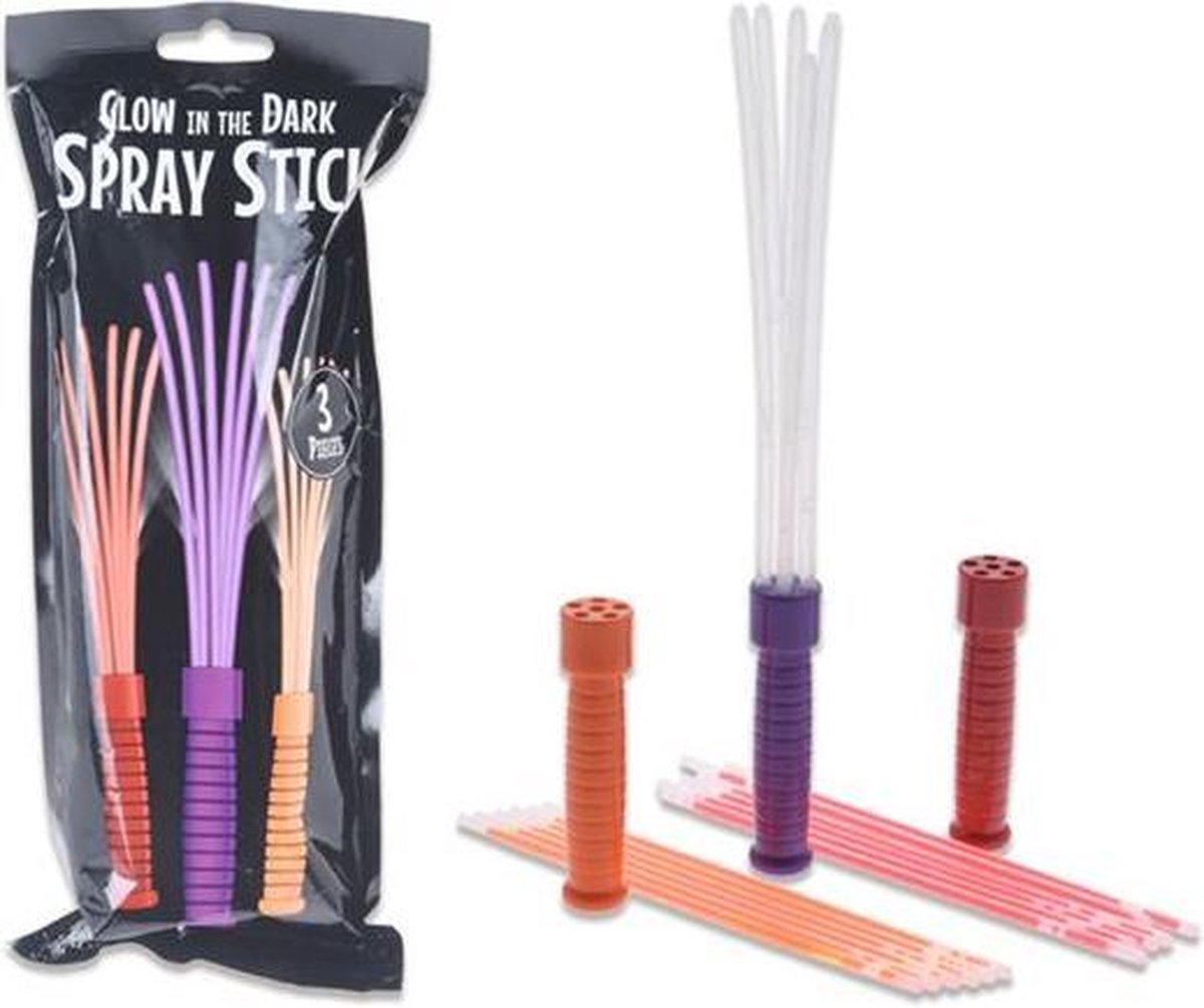 Relaxwonen - Glow in the Dark - Glow Spray Stick - 12 stuks