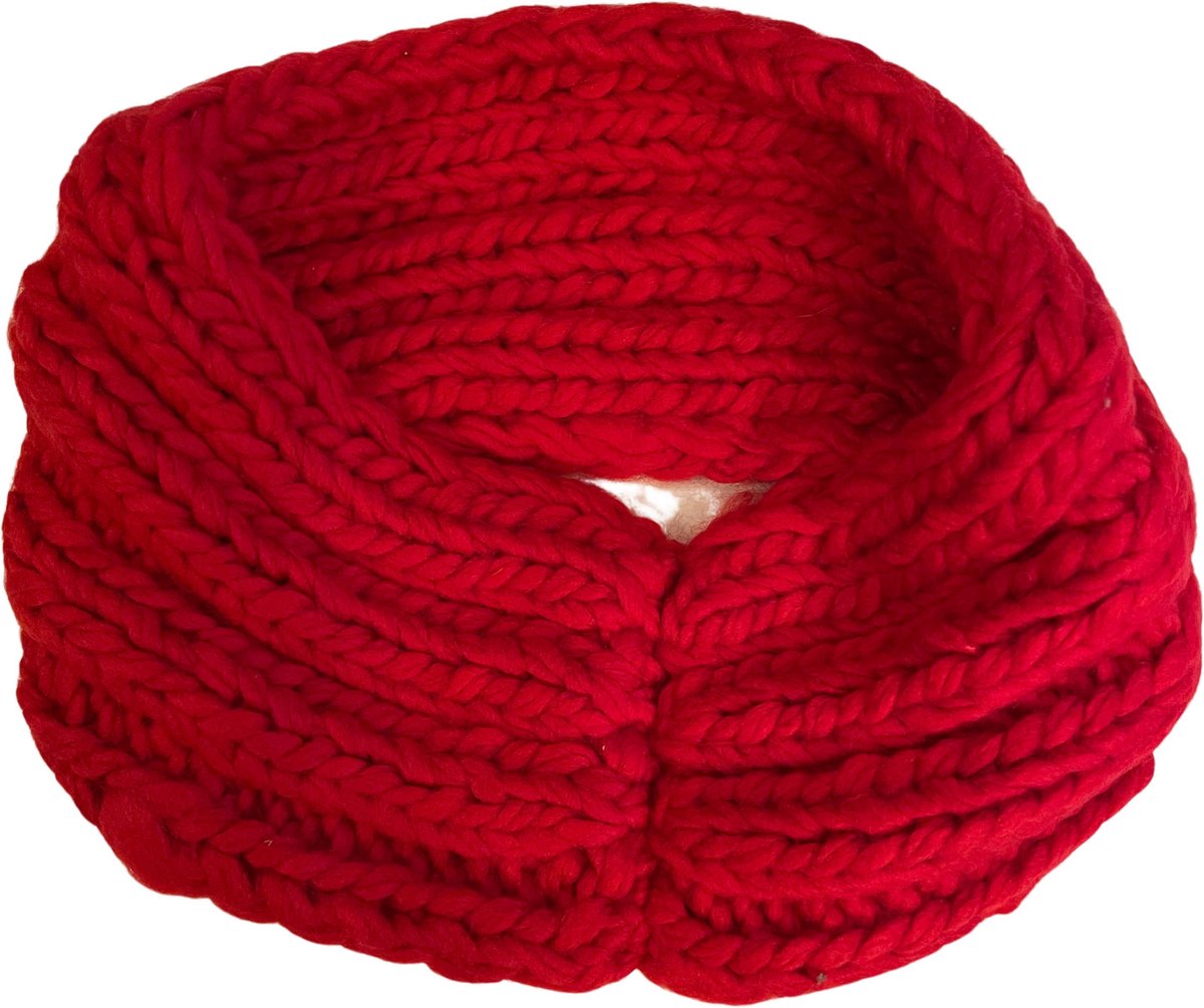 Kwalitatieve Dames Dames  4-seizoenen Haarband / Hoofdband  | One Size - Rood