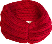 Kwalitatieve Dames Dames  4-seizoenen Haarband / Hoofdband  | One Size - Rood