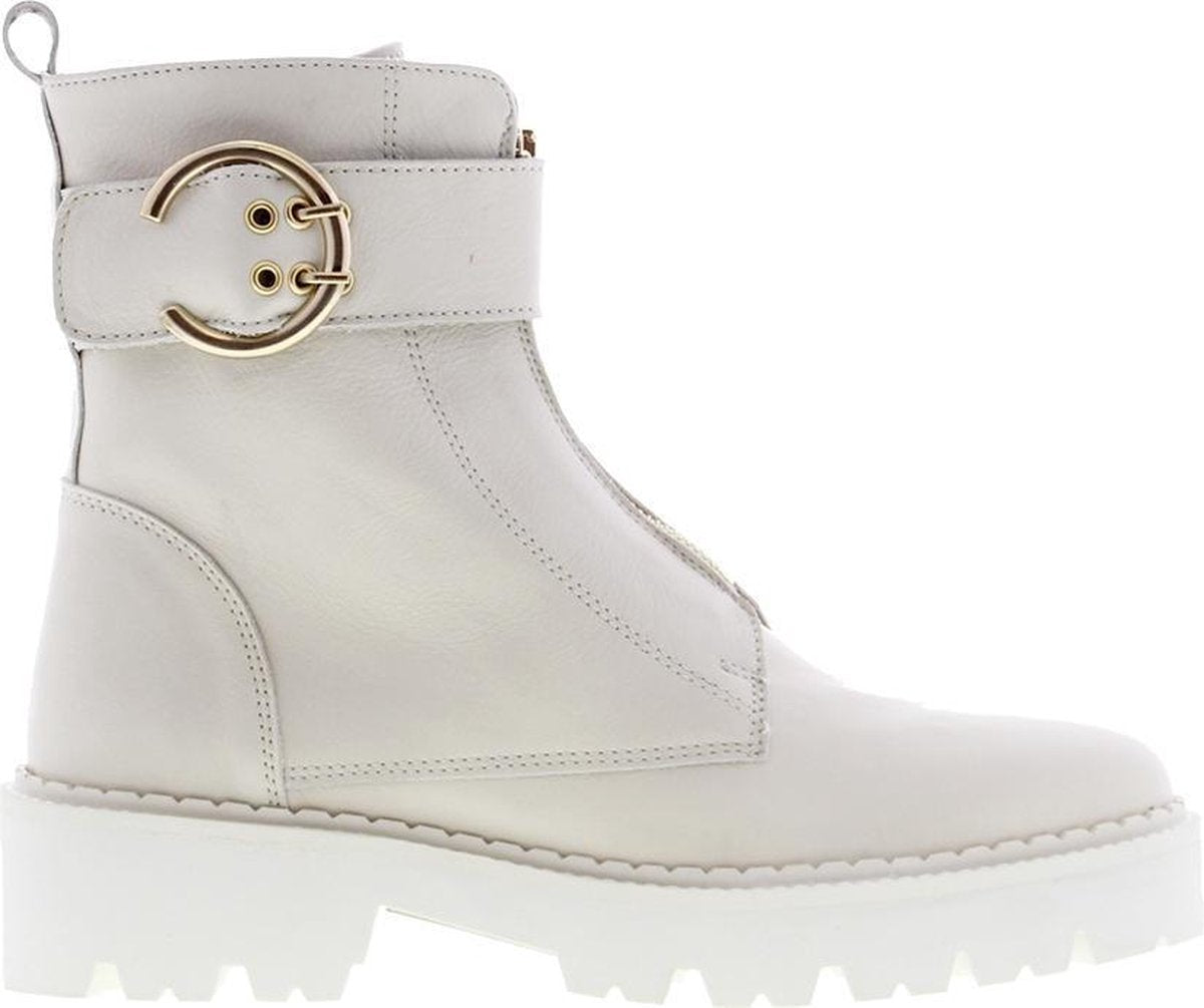 Tango Bee Bold 217 Enkelboots -  Enkellaarsjes - Dames - Wit - Maat 41