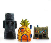 Bikinibroek Aquarium decoratie set (incl. SpongeBob’s Ananashuis