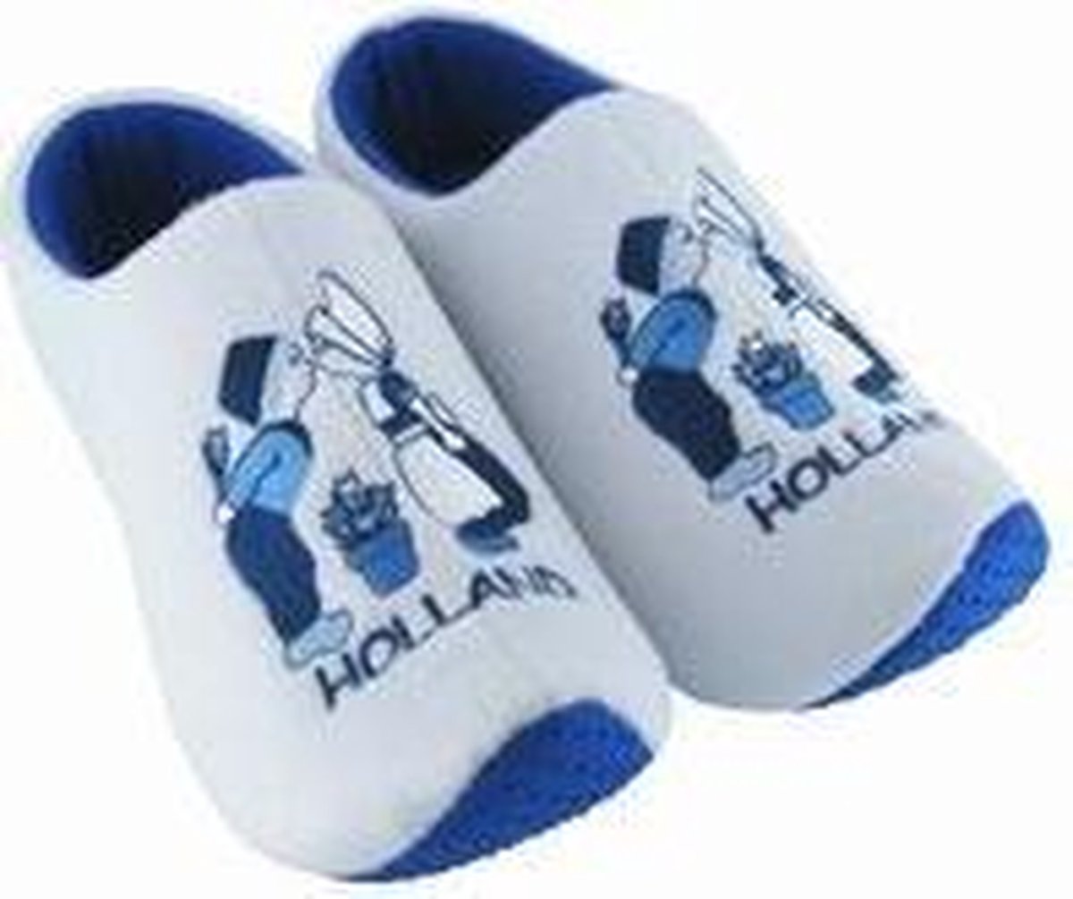 Klompslof Delfts Blauw kussend paartje