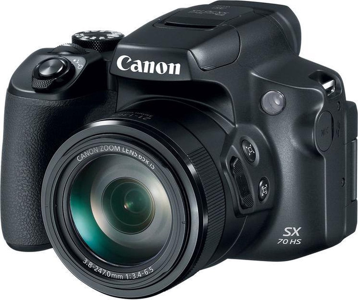 Canon PowerShot SX70 HS - Zwart