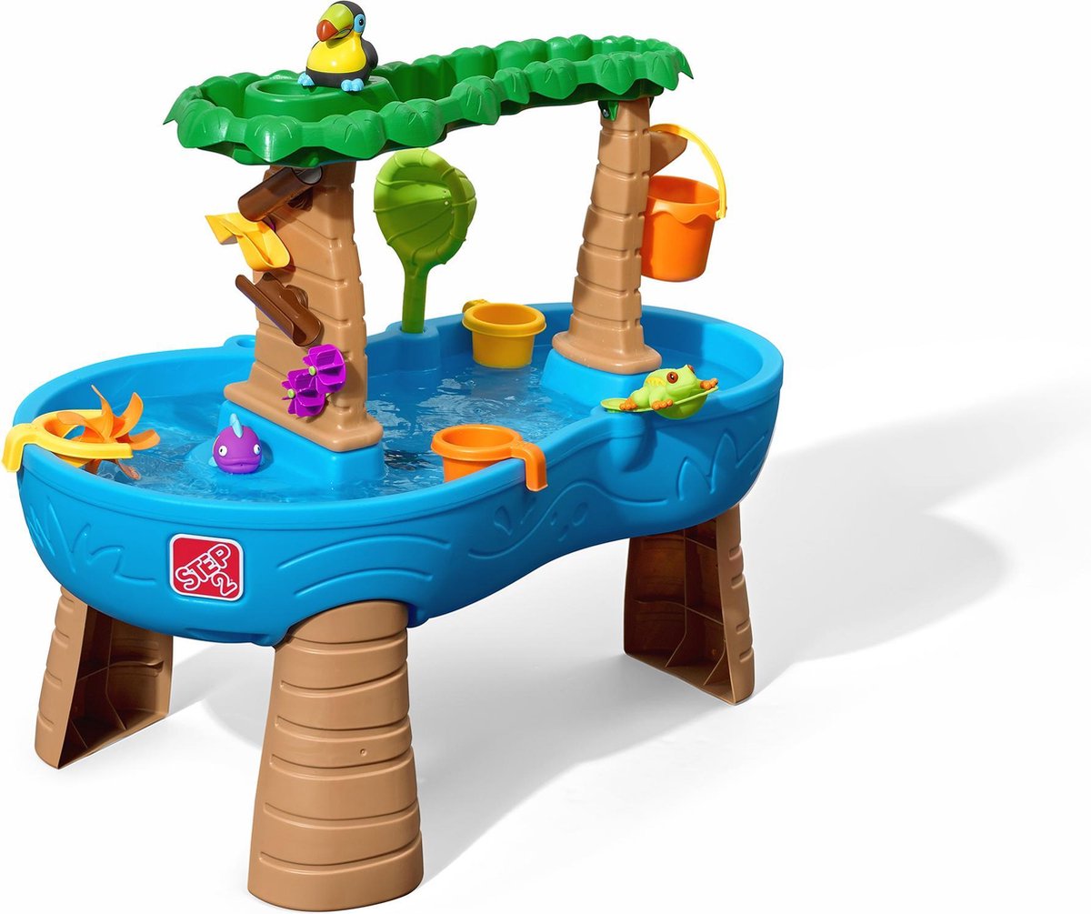 Step2 Tropical Rainforest Watertafel - Jungle thema - Incl. 13-delige accessoireset