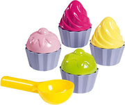 Tuin Zand & Strand | Diversen - Zandvormen Cup Cake 9 Dlg.