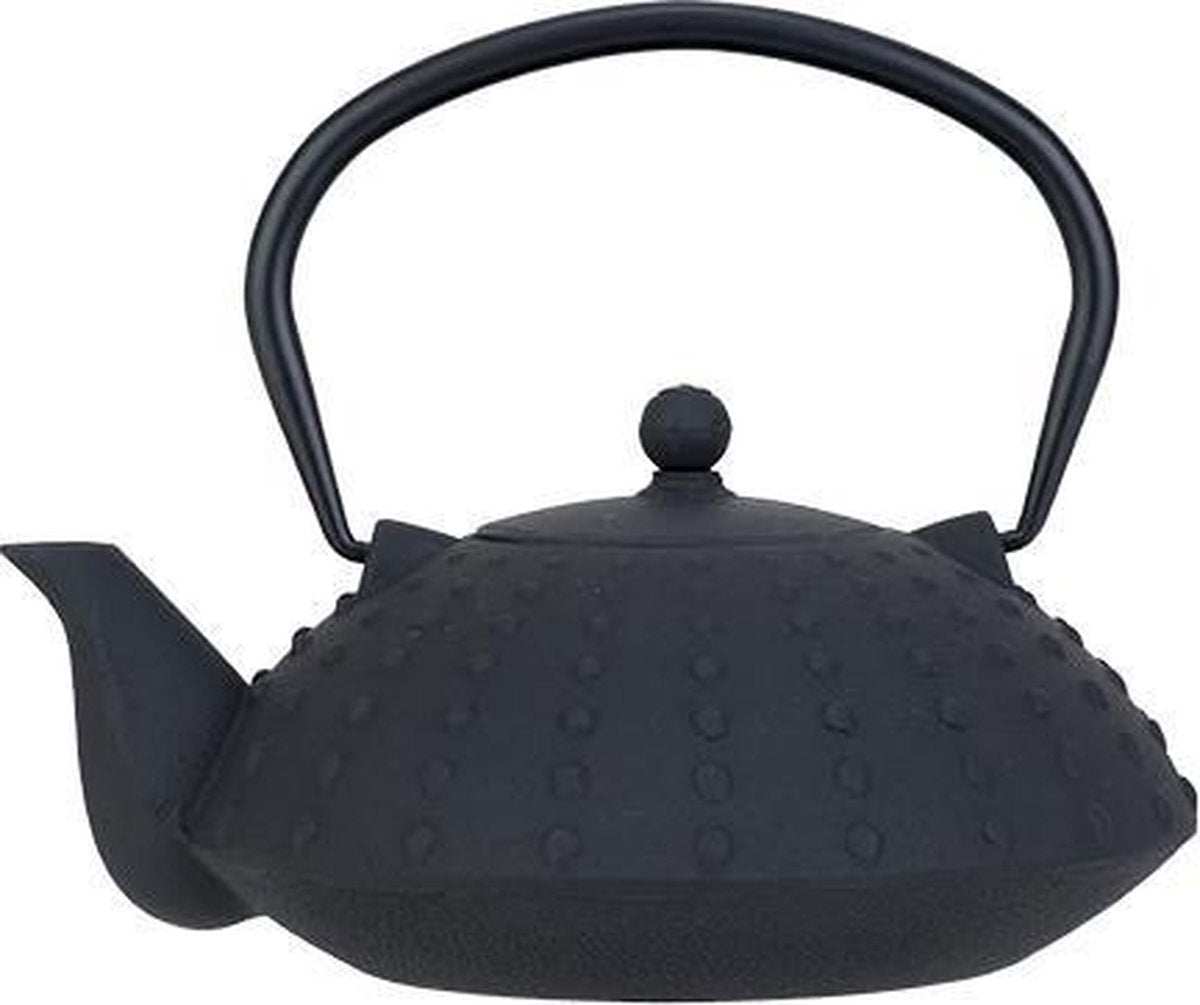 Saitama theepot zwart - 1.2L - gietijzer