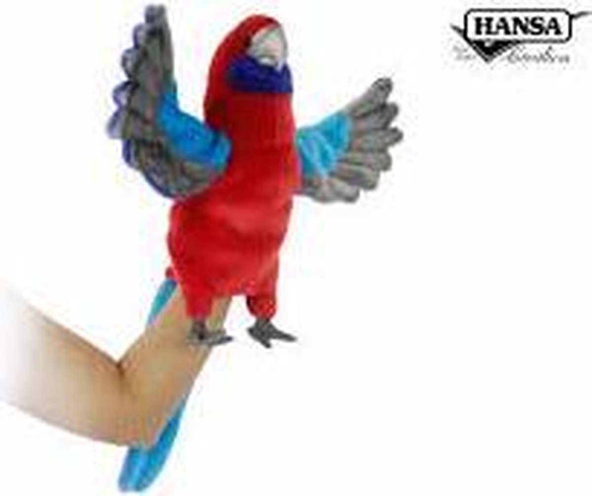 Handpop Papegaai