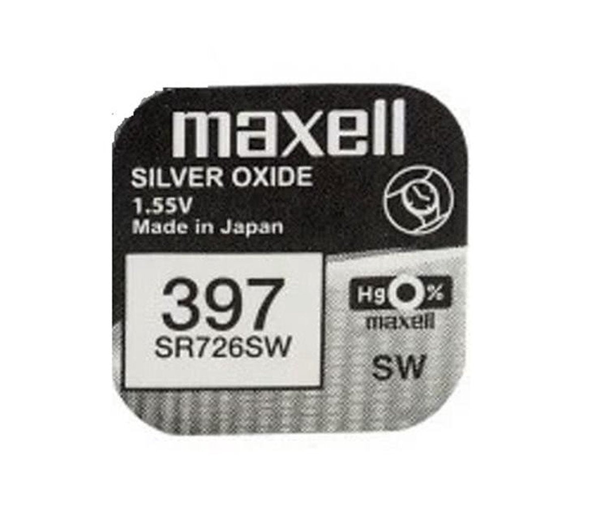 Maxell 18291200 huishoudelijke batterij Wegwerpbatterij SR726SW Zilver-oxide (S)