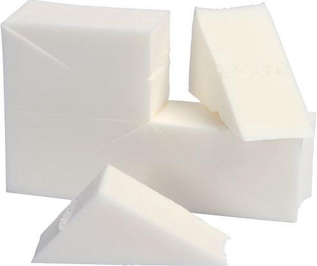 Make-up Studio Wedged Sponge Block White Scheursponsjes - 8 stuks