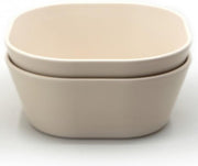 Mushie bakje - Mushie kom - Kleur Ivory - Set van 2 - Kinderservies