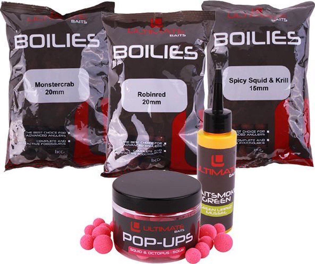 Ultimate Baits Fish Pack | Karper set