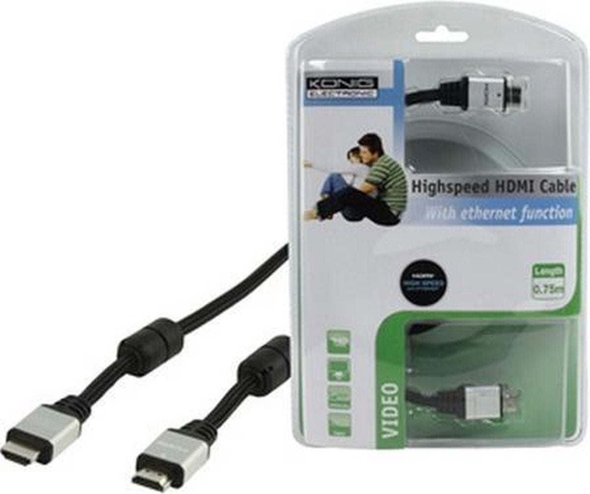König CMP-CE038-0.75 HDMI kabel 0