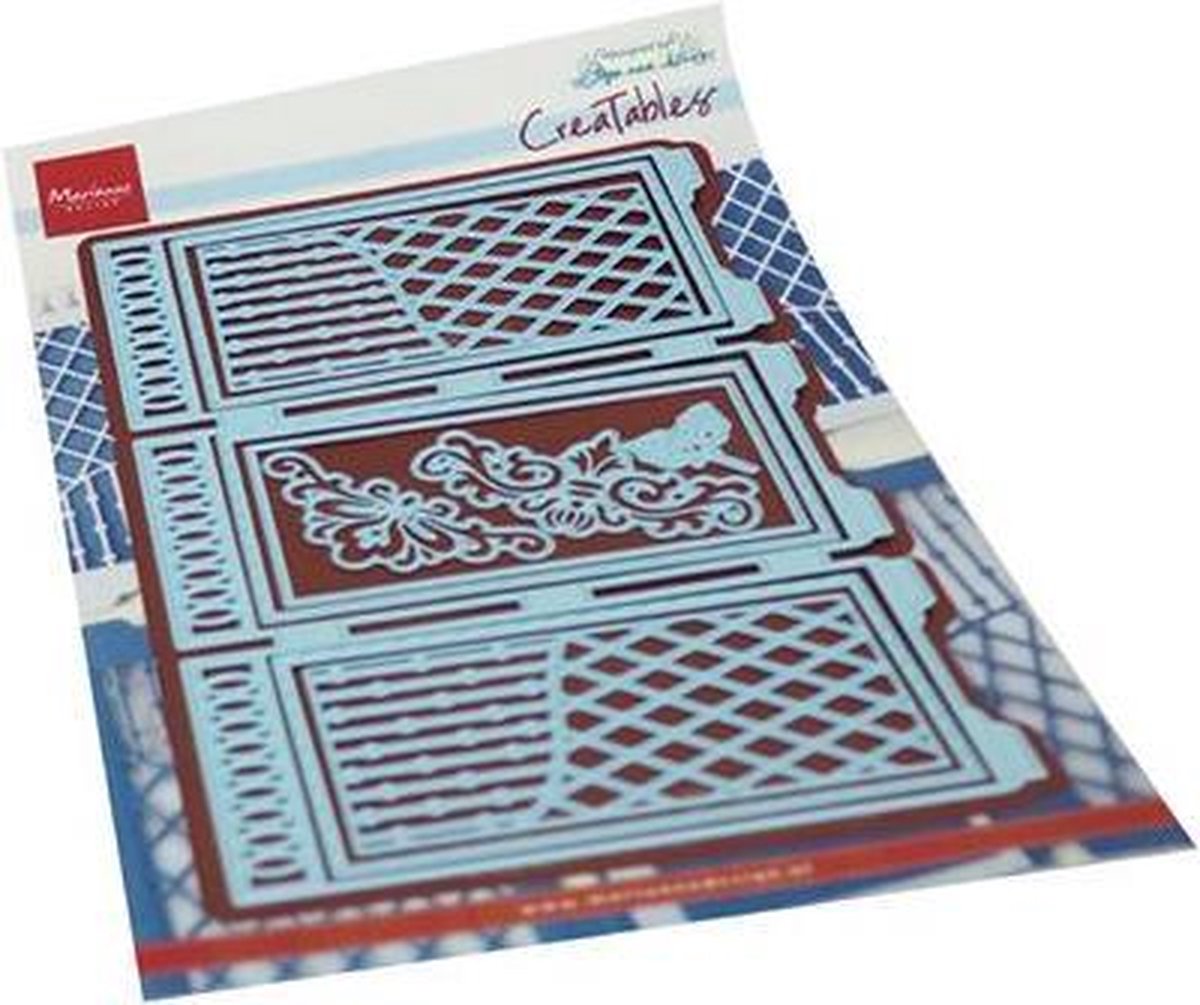 Marianne Design Creatables snij- embosstencil Anja's Brochure