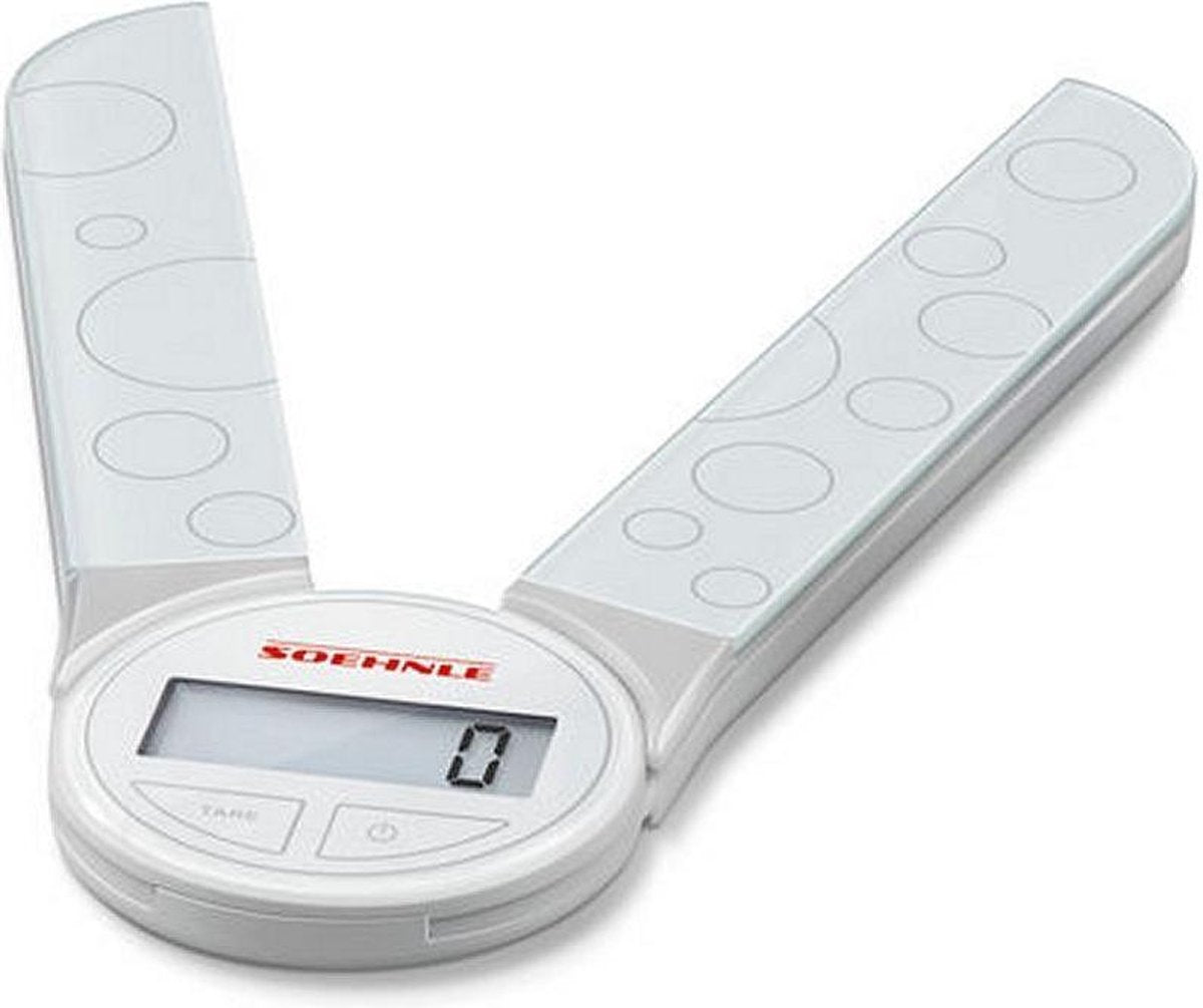 Soehnle 66226 Genio Digitale Keukenweegschaal Wit