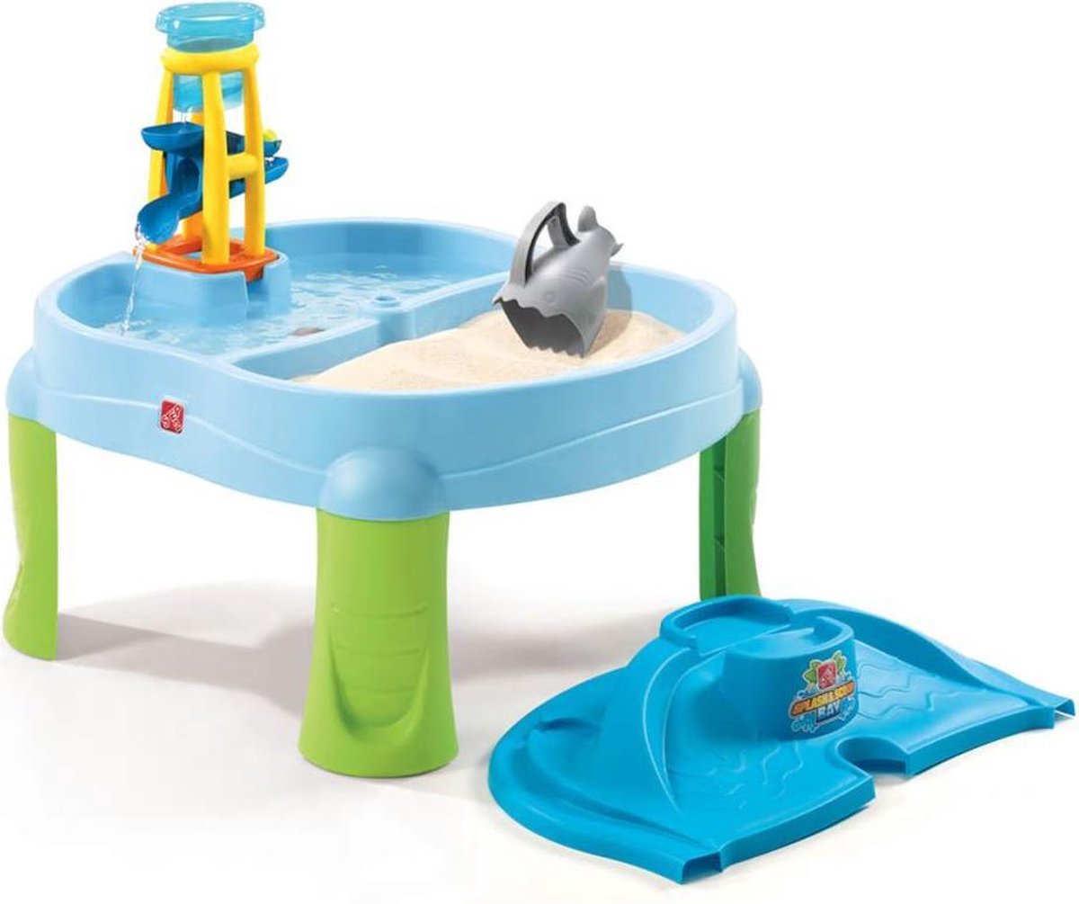 Step2 Zand & Watertafel Splash & Scoop Bay - Incl. deksel en 5 accessoires