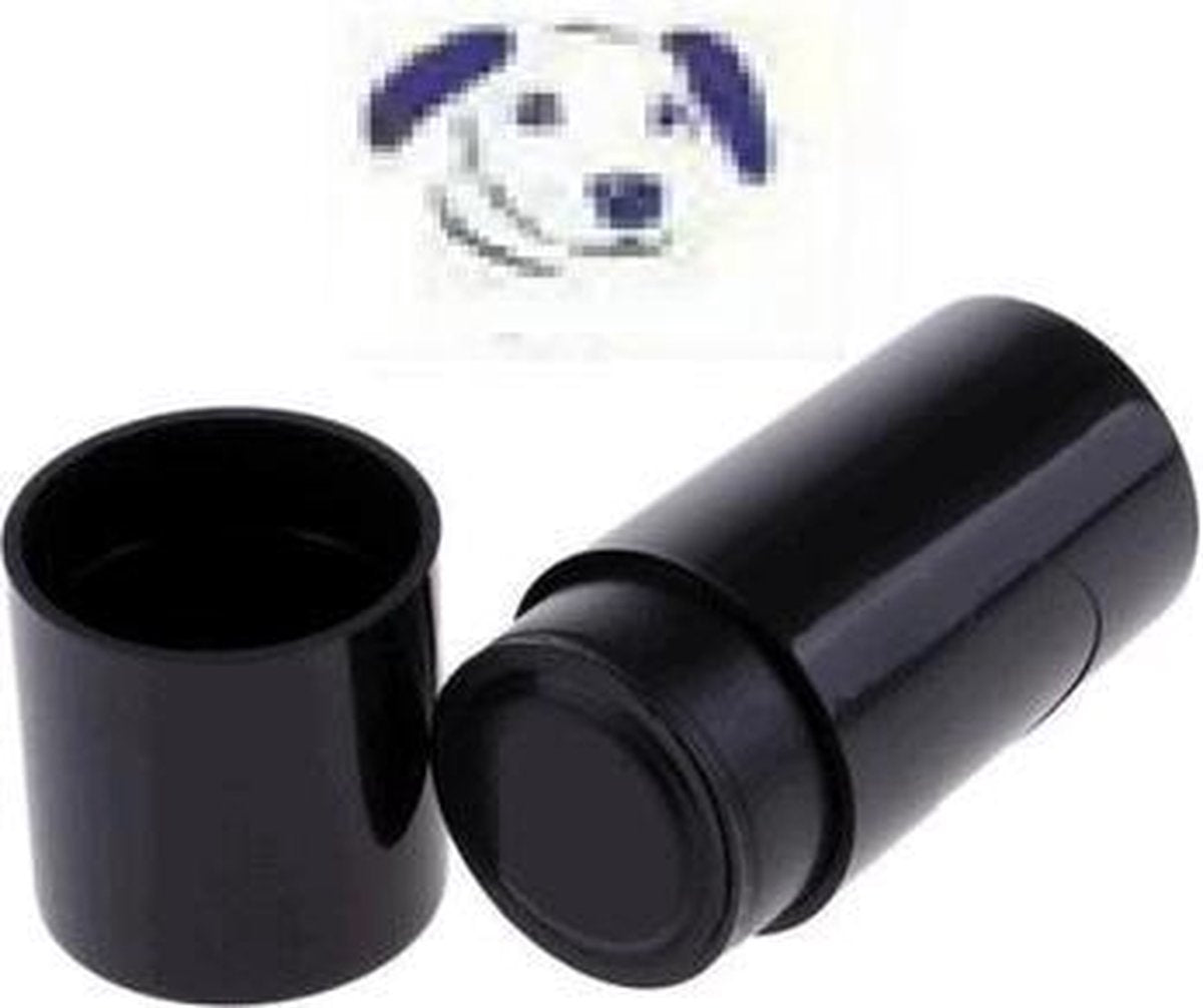 Firsttee - 1 + 1 GRATIS - Golfbalstempel Hond - Blauw - Snel droog - Golf marker - Golfbal marker - Balstempel - Balmarker - Golf accessoires - Golftrainingsmateriaal - Golf training - Golf sport - Cadeau - Marker - Stempel - Swing - Bal - Net - Mat
