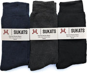 Sukats - Thermosokken - Meerdere Maten - Thermo - Maat 39-42 - 3 Paar - Kleurenmix