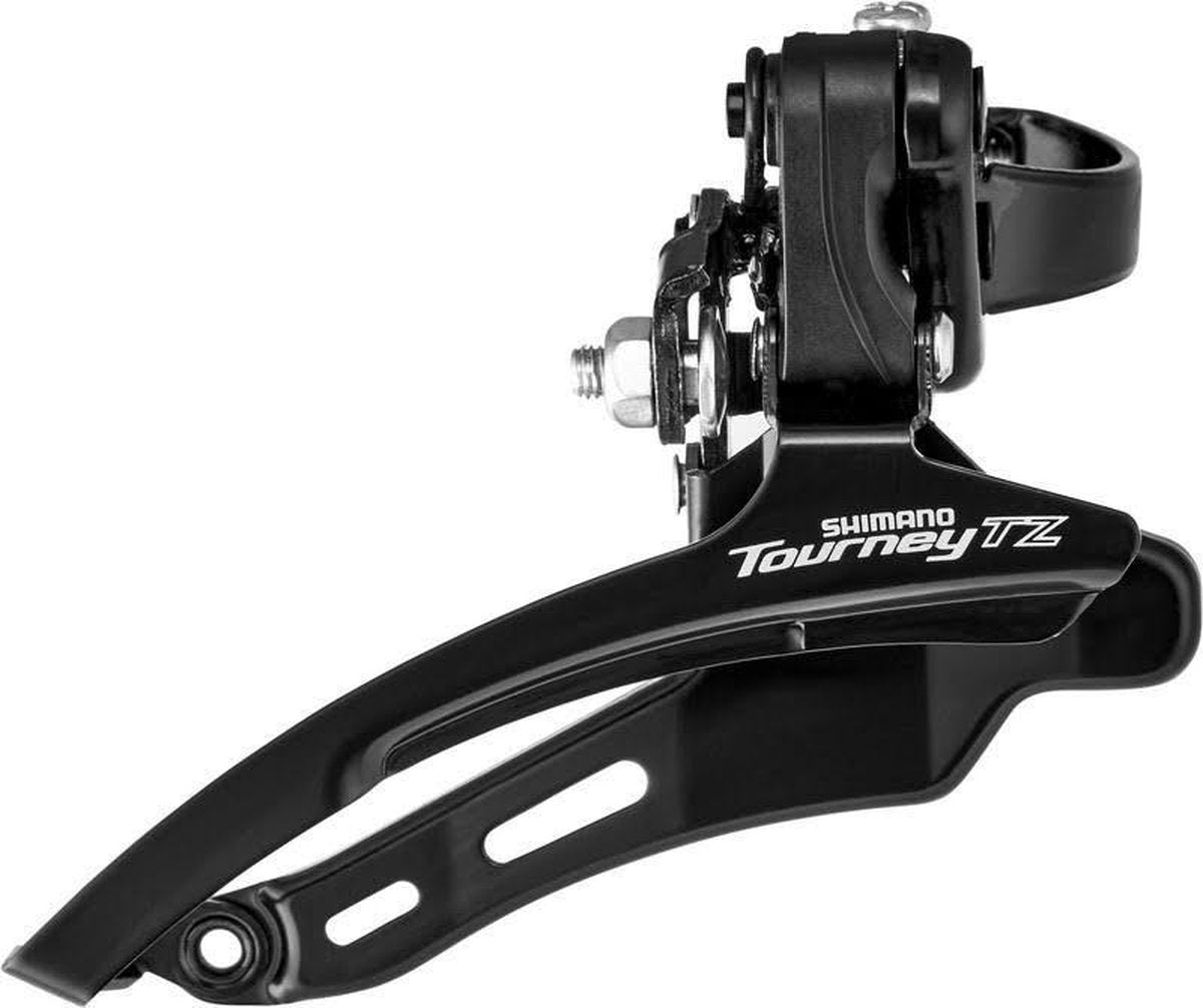 Voorderailleur 6/7 speed Shimano Tourney TZ FD-TZ510 - down swing - lage klem ø28