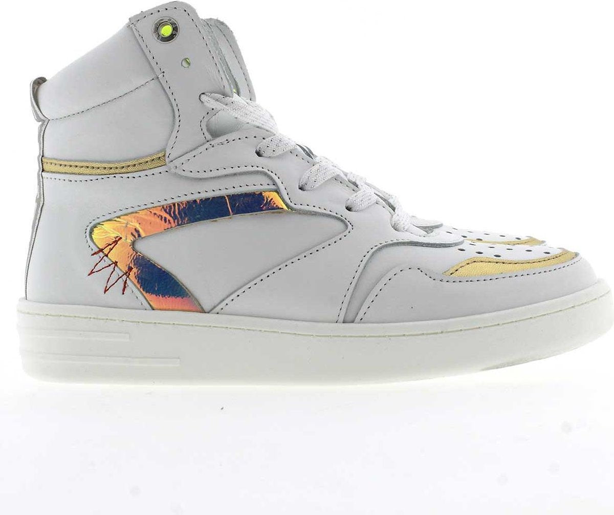 Witte Red Rag Sneakers Mid Cut Fantasy