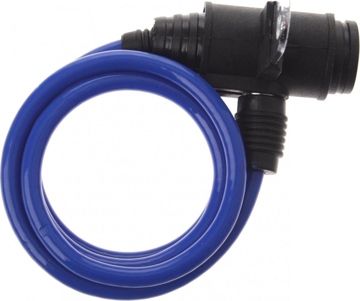 M-Wave Spiraal - Kabelslot - Blauw