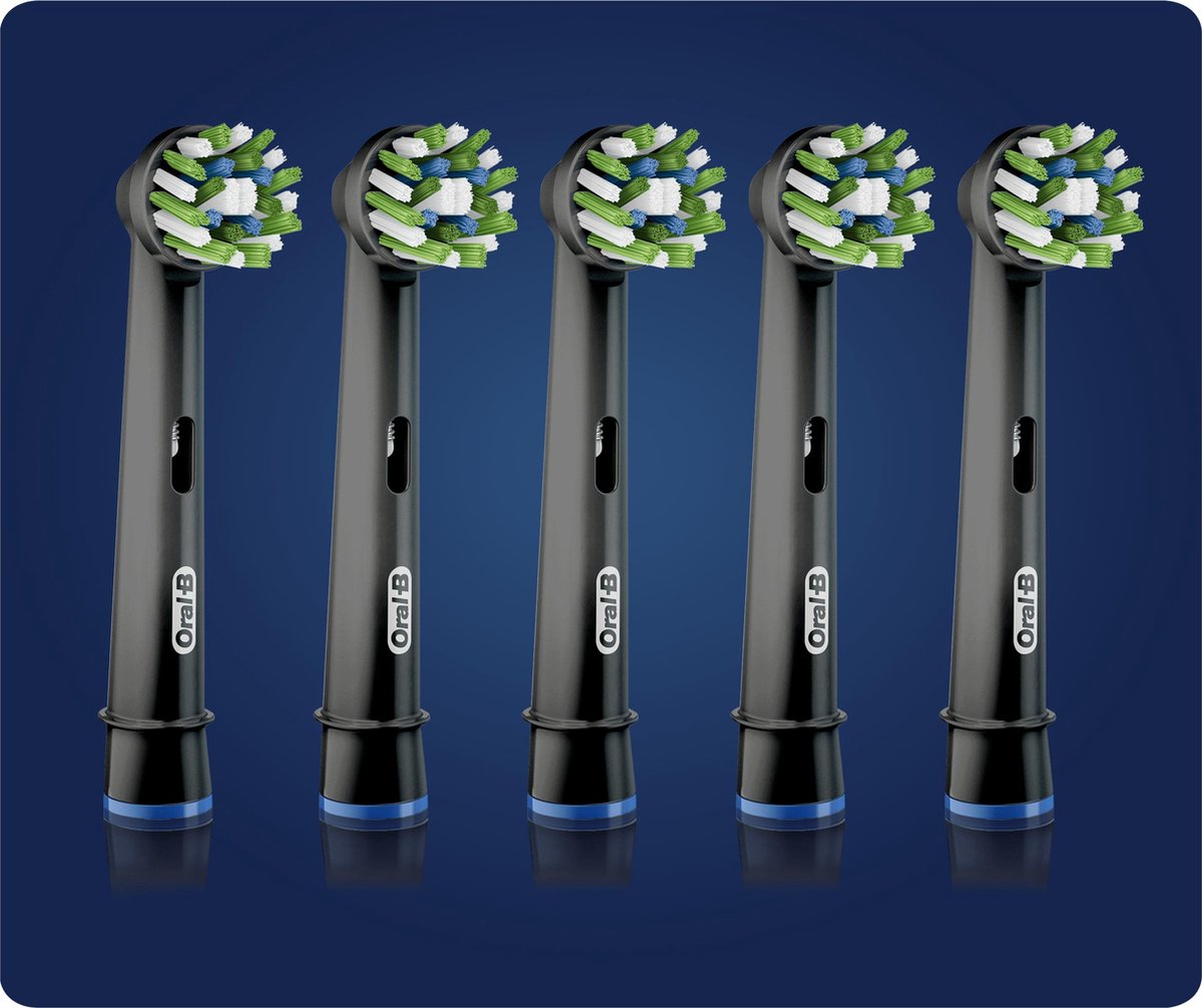 Oral-B CrossAction Opzetborstel Black Edition Met CleanMaximiser-technologie