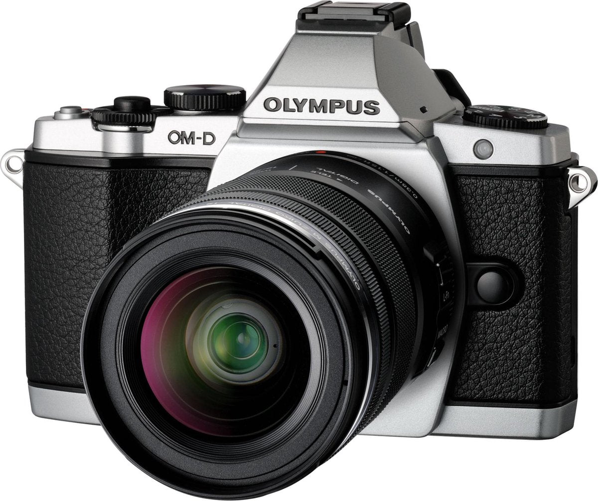 Olympus OM-D E-M5 + 12-50mm - Systeemcamera - Zilver