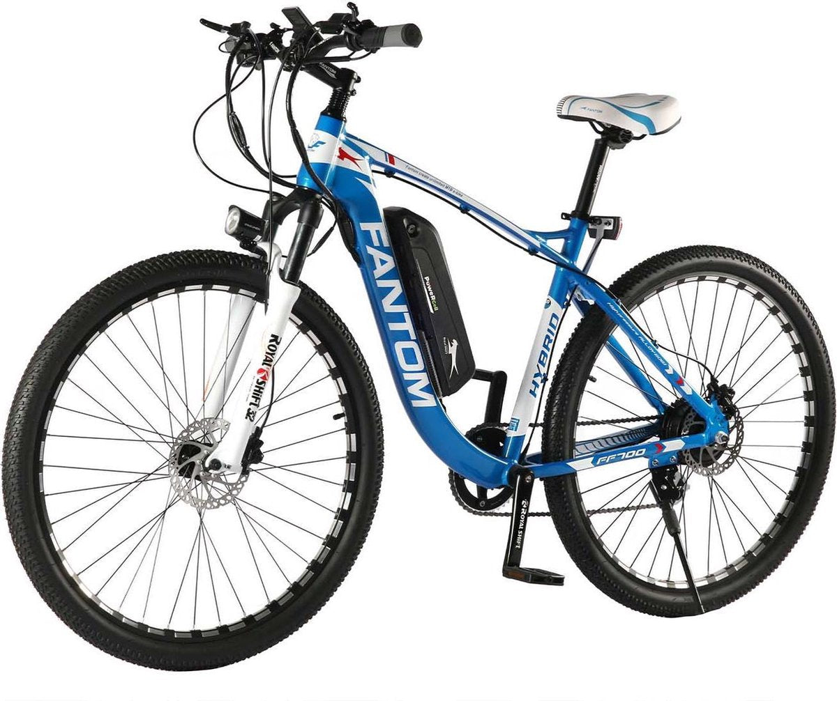FANTOM E-BIKE met gashendel | Model FF700 - Apollo S29| 29” Spaakwiel | 20" Frame Size | 5 verschillende rijmodi | 4.2” LCD Screen | Afneembare Lithium-ion batterij | Hydraulische remmen MET e-sensor | Slimme Licht-Systeem