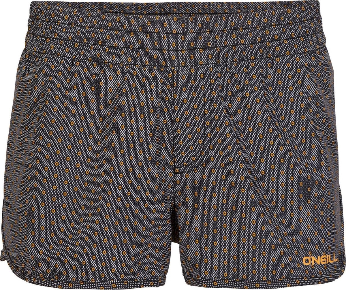 O'Neill Zwembroek Anglet Board All Over Print - Black With Yellow - M