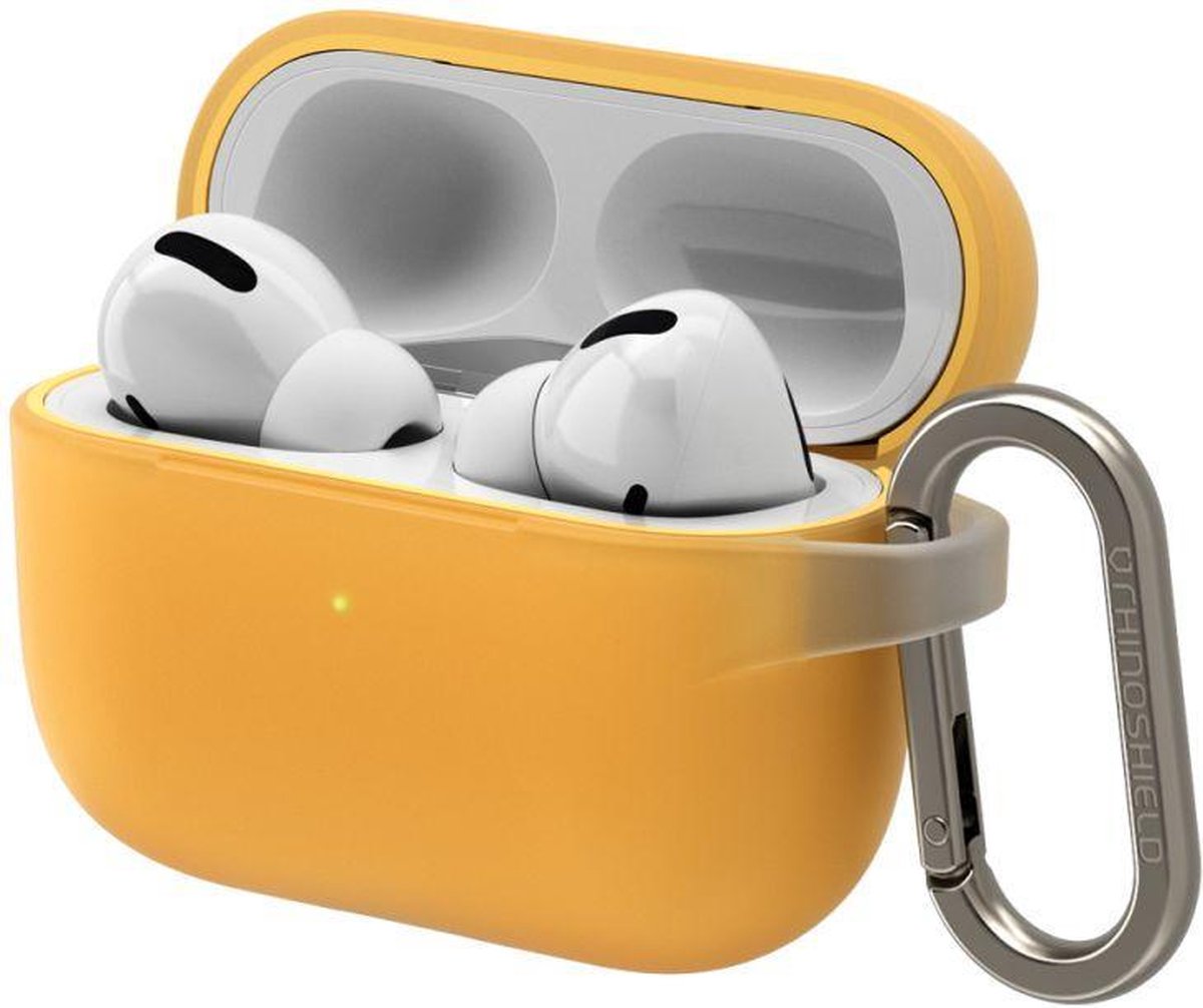 RhinoShield Apple AirPods Pro Hoesje Hard Plastic Geel