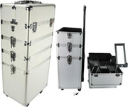 VDD Visagie Make-up Koffer - Beauty Case - Aluminium - met Spiegel