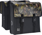 Willex Dubbele Fietstas Bisonyl 30L - Zwart Forest