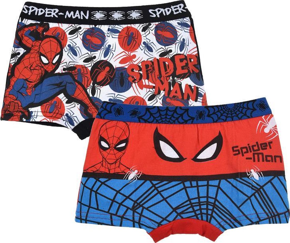 Spider-Man - Boxershorts - Duopack - Maat 104/110 - 4/5 jaar
