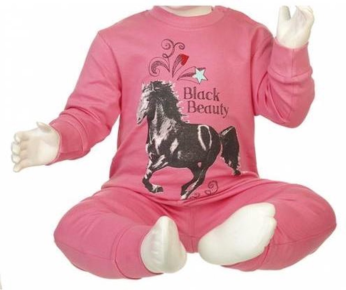 Fun2Wear tricot baby pyjama Beauty Horse  - 62  - Fuchsia