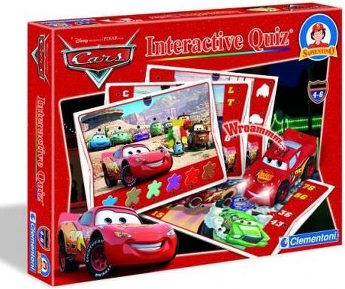 Clementoni Disney Cars Interactieve Quiz