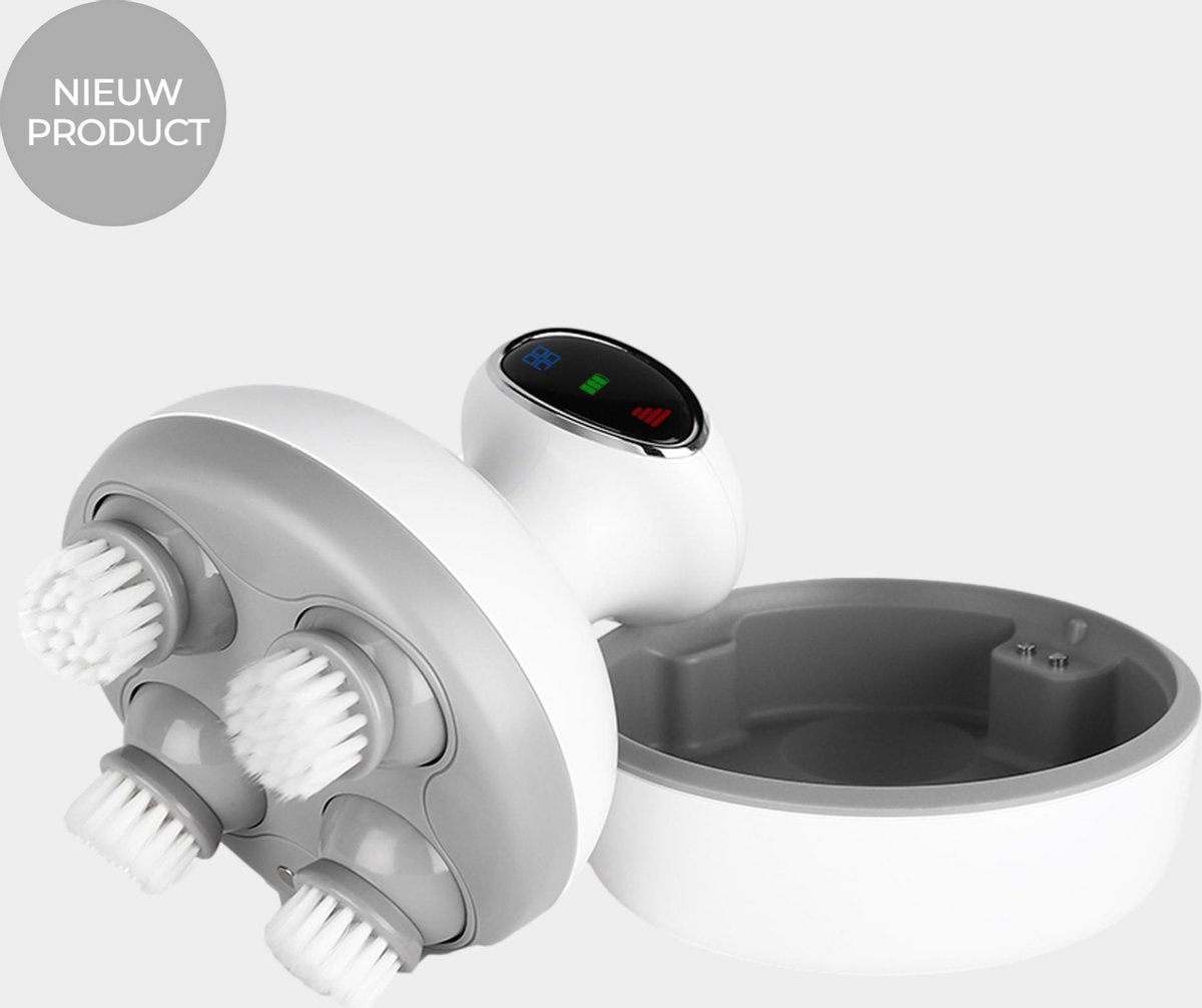 Ryson® - Hoofd Robotmassage Elektrisch Vibratie en Kneed functie - Professionele Massagepunten