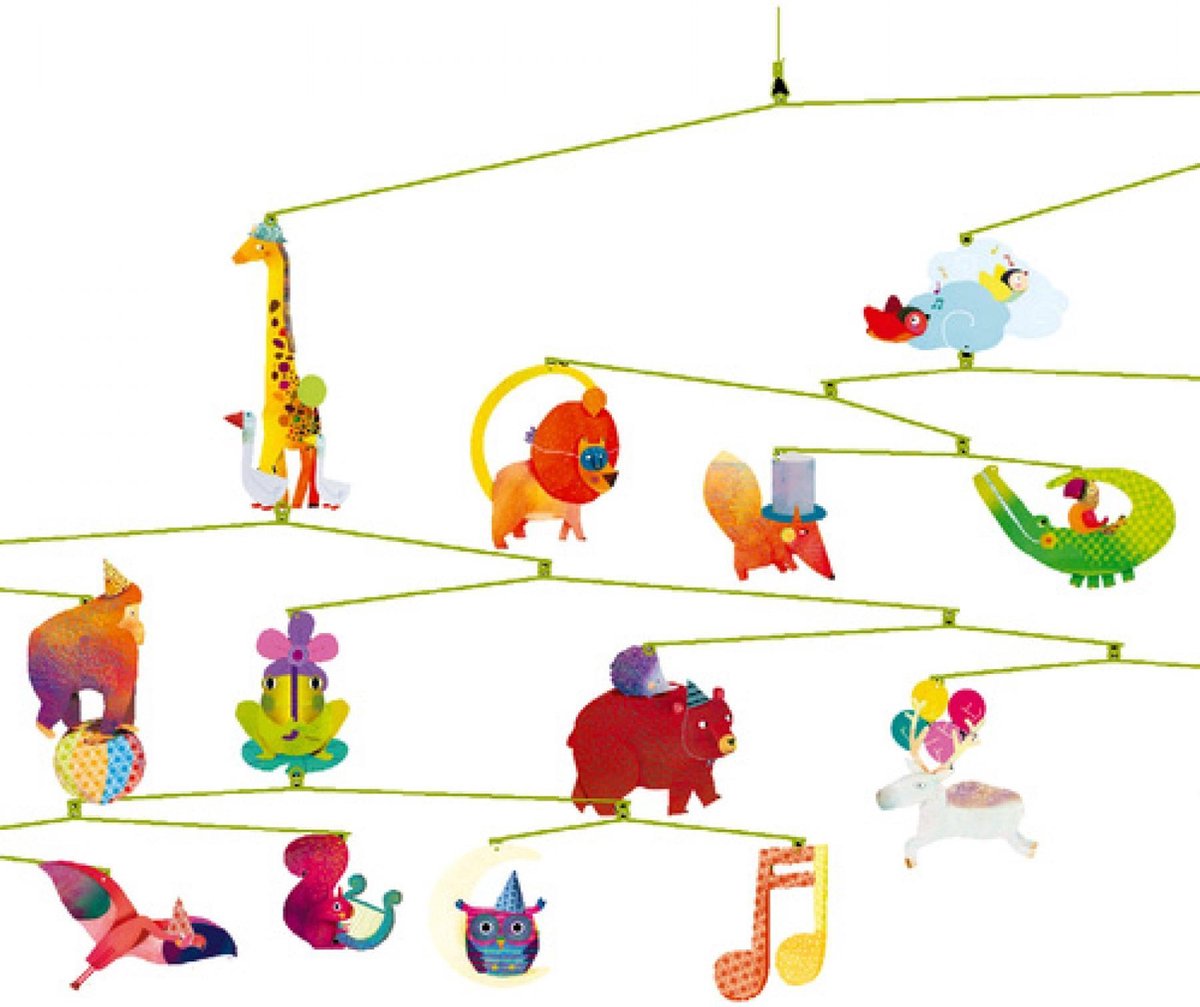 Djeco - DD04318 - Mobiel - Dieren - Carnaval