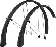 Sks Spatborden Set Longboard Kunststof 28 Inch Zwart