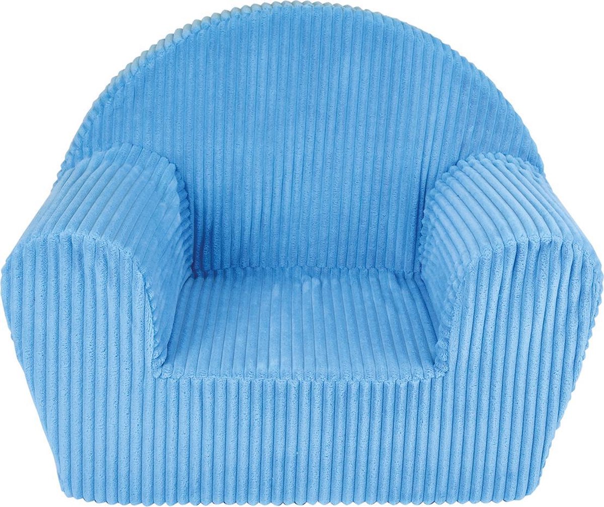 Jemini Fauteuil Blue Corduroy - 42 x 52 x 33 cm - Polyester