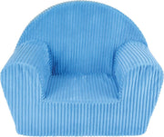 Jemini Fauteuil Blue Corduroy - 42 x 52 x 33 cm - Polyester