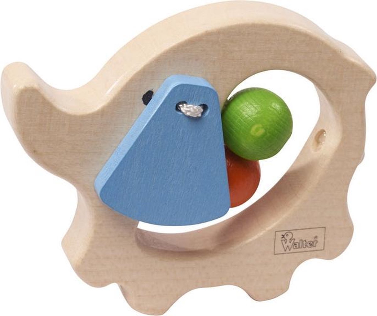 Walter Grijpspeelgoed Olifant Hout 10 Cm